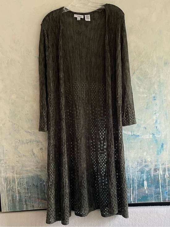 Great Northwest Clothing Company Sweaters - 🔥NWT Great Northwest Indigo Cascading Cardigan Sweater Pine Green Size Large